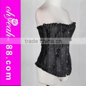 Accept Paypal Full Size Overbust Bustier Top Europe Sexy Ladies Corset thumbnail-1