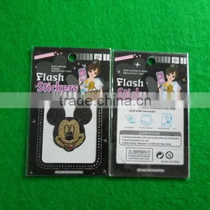 Mickey Mouse Glitter Sticker for Decoration Made in China thumbnail-1