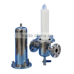 Manufacture for Wine or Juice Hydrophobic PP Pleated Filter Cartridge,0.01 Micron Pleated Cartridge Filter thumbnail-3