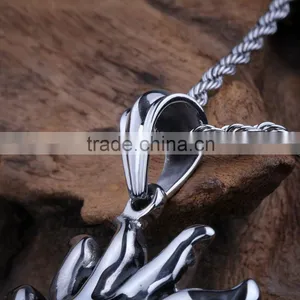 Hot Sale Products Fashion Stainless Steel Sun Pendant thumbnail-4