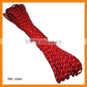 100FT (31M) Red Safe Cord Reflective Camping Cord High Quality Survival Cord PRC-2003 thumbnail-1