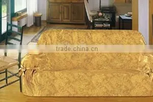 3pcs Solid Jacquard Sofa Cover Set thumbnail-1