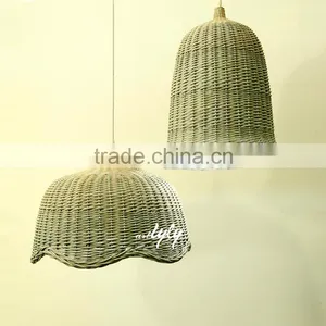 Wholesale Cheap Wicker Pendant Lamp Shade thumbnail-1
