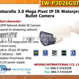 IW-P3026GST CMOS Ambarella 3MP Network Security Camera thumbnail-1