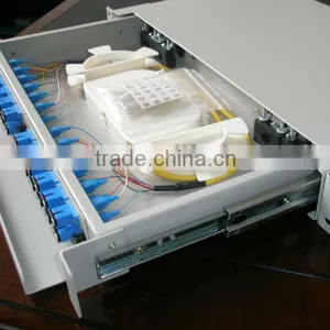 19inch12 24 Port Fiber Optic Patch Panel Fast Shipping thumbnail-1