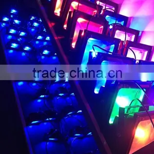 DMX512 30W/50W Square IP65 RGB LED Flood Light thumbnail-2