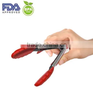 FDA Standard Food Silicone Tongs, Best Silicone Cooking Tong thumbnail-3