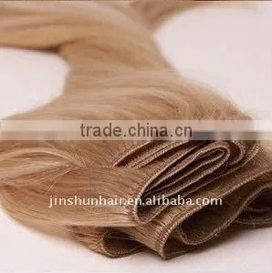 EUROPEAN WEAVE WEFT - BROWN COLOR HUMAN HAIR thumbnail-1