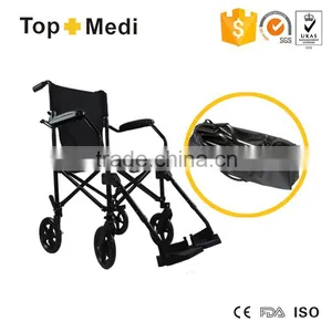 Aluminum Lightweight Travel Wheelchair for Disabled People/silla de Ruedas Para Viaje thumbnail-1