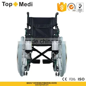 TopMedi Folding Aluminum Handicapped Power Electric Wheelchair Prices for Disabled People(electric Wheelchair for Handicapped) thumbnail-1