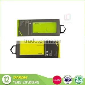 Custom Logo Recyclable Abnormal Shape Earphone Packaging Box thumbnail-5