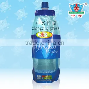 Hot Selling Customized Printed Plastic Water Pouch With Spout thumbnail-1