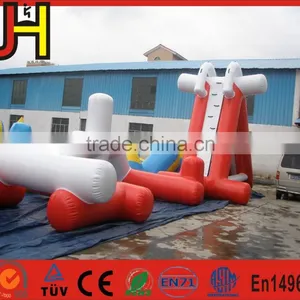 Giant Inflatable Triangle Water Slide With Three Parts thumbnail-1