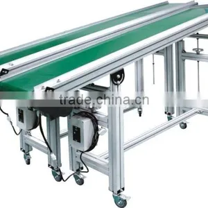 High Quality and Flat Rubber Belt Conveyor for Production Line thumbnail-1