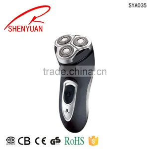 Man's Electric Rechargeable Power Motor Shaver Styler and Led Light Trimmer Facial Shaving Beard Man With CE Certification thumbnail-1