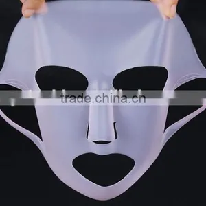 Reusable Ear Hanging Locking Water Essence Silicone Facial Mask Face Shield thumbnail-1