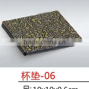 Square Plastic Imitation Cup Mat thumbnail-5