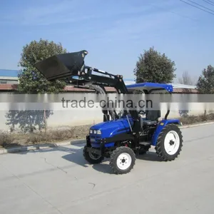 Mini Compact Garden Tractors Fit With 4in1 Front End Loader, Backhoe, Slasher thumbnail-1