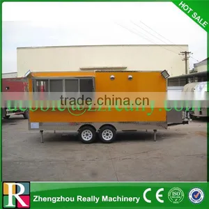High Quality Stainless Steel Food Stall Mobile Stalls for Fast Food Kiosk for Snacks thumbnail-1