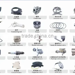 MZ166 MZ175 2600 Portable Gasoline Generator Spare Parts thumbnail-2