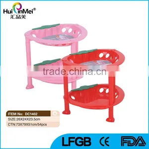 Small Sundries Plastic Living Room Corner Shelf thumbnail-1