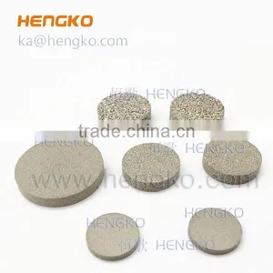 Stainless Steel 316 Perforated Sintered Metal Filter Disc 5 Micron thumbnail-4