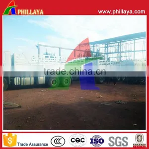 3 Axles Drawbar Double Tow Truck Interlink Trailers on Hot Sale thumbnail-6