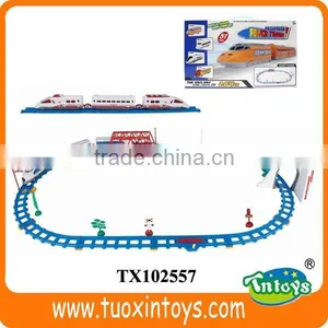 Toy Trains for Kids, Battery Operated Toy Train Set Steam Locomotives thumbnail-3