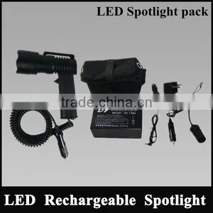 Portable Hunting Gear Outdoor Hunting Equipment 12V Cigar Plug T6 LED 10W Model NFL-LA-10 Handheld Super Bright Searching Light thumbnail-5