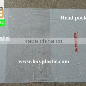 LDPE Plastic Disposable Car Seat Cover for Two Pockets thumbnail-2