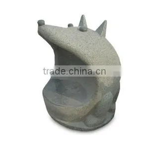 Outdoor Funny Stone Animal Statue thumbnail-1