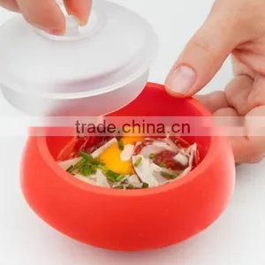 Silicone Egg Jambalaya Pastry Cooker Shaper Mold Microwave Oven Use thumbnail-3