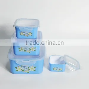 4 Pieces Food Packaging pp Plastic Storage Container thumbnail-3