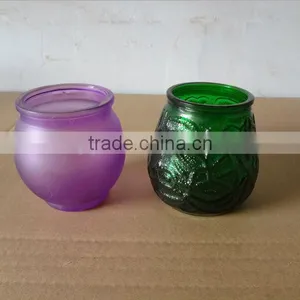 Customized Glass Candle Holder, Glass Candle Jar ,Glass Candle Container thumbnail-1