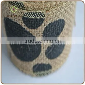 Environmental Jute Roll/natural Jute Ribbon/Hot Sale of Jute With Pattern thumbnail-1