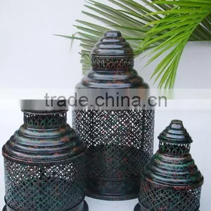 Metal Candle Lanterns thumbnail-1