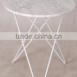 Modern Style Factory Price Metal Iron Coffee Table With Wire U Shape Metal Legs thumbnail-4