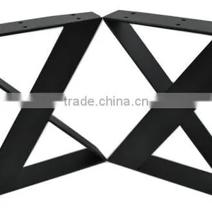 Fashional X Shape Furniture Feet Metal Park Bench Leg FF-160 thumbnail-2