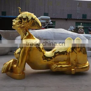 Electroplate Lady Landscape Sculpture thumbnail-2