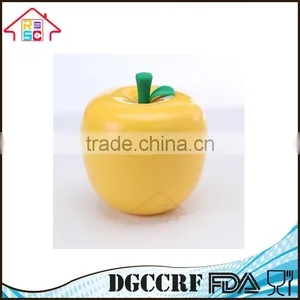 1Set Apple Box 10 PCS Plastic Fruit Fork Stand Container Kids Cake Dessert Forks thumbnail-2