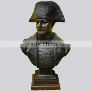 Custom Made Bronze Bust Napoleon Statue for Hot Sale thumbnail-4
