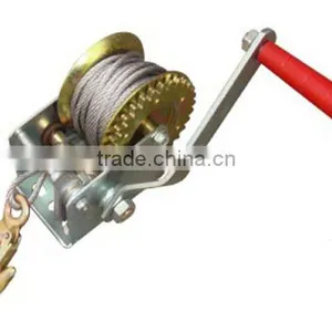 362865-2 Cable 800 Lbs Capacity 1200 Lbs Breaking Force 3.2:1 Gear Ratio Hand Winch thumbnail-2