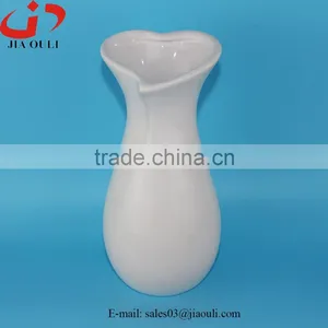 BSCI Audit Factory Cheap Heart Shape Ceramic Vase, Wedding Centerpiece Vases thumbnail-3