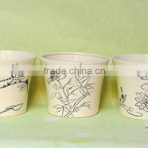 Ceramic Garden Flower Pot Sets thumbnail-1