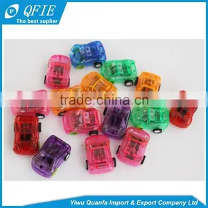Funny Plastic Pull Back Transparent Mini Car Toy for Capsule thumbnail-2