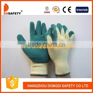 DDSAFETY 2017 Knitted Glove With Latex Coated Safety Working Glove thumbnail-1
