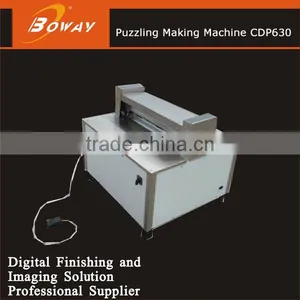 CDP-630 Boway Service Jigsaw Puzzle Maker Machine thumbnail-1