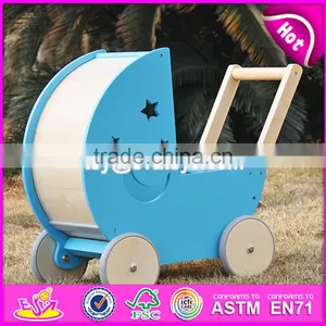 2017 New Design Safety Outdoor Toddlers Wooden Push Walker W16E074 thumbnail-5