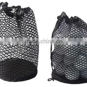 2015 Wholesale Golf Ball Mesh Bag With Drawstring thumbnail-1