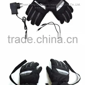 CE Approved Rechargable Battery Heated Ski Glove, Heated Motorcycle Gloves thumbnail-1